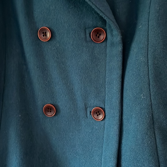 Tommy Hilfiger Dark Turquoise Double-Breasted Blazer - Picture 2 of 8